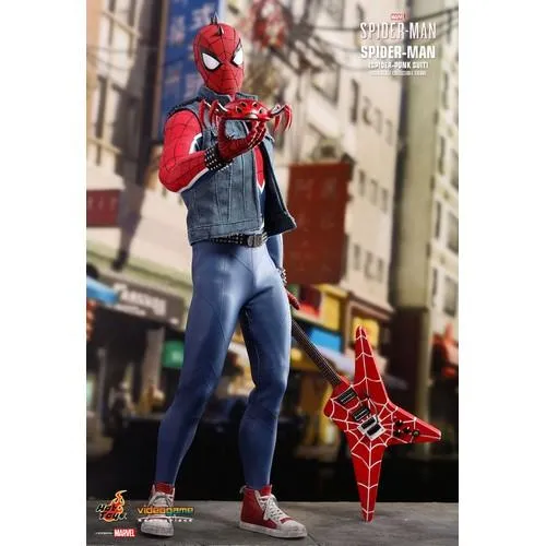 1:6 Spider Man Video Game 2018 - Spider Punk Figure VGM32 Hot Toys