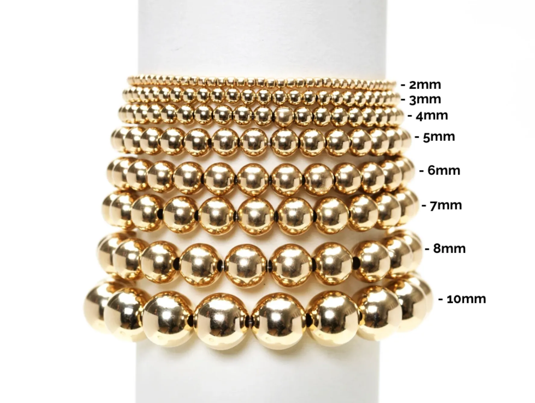 2mm Yellow Gold Filled Bracelet