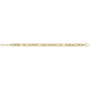 9ct Yellow Gold Hollow Bracelet NK451B