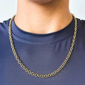 ASPERY & GULDAG   - 14K Gold Rolo Chain