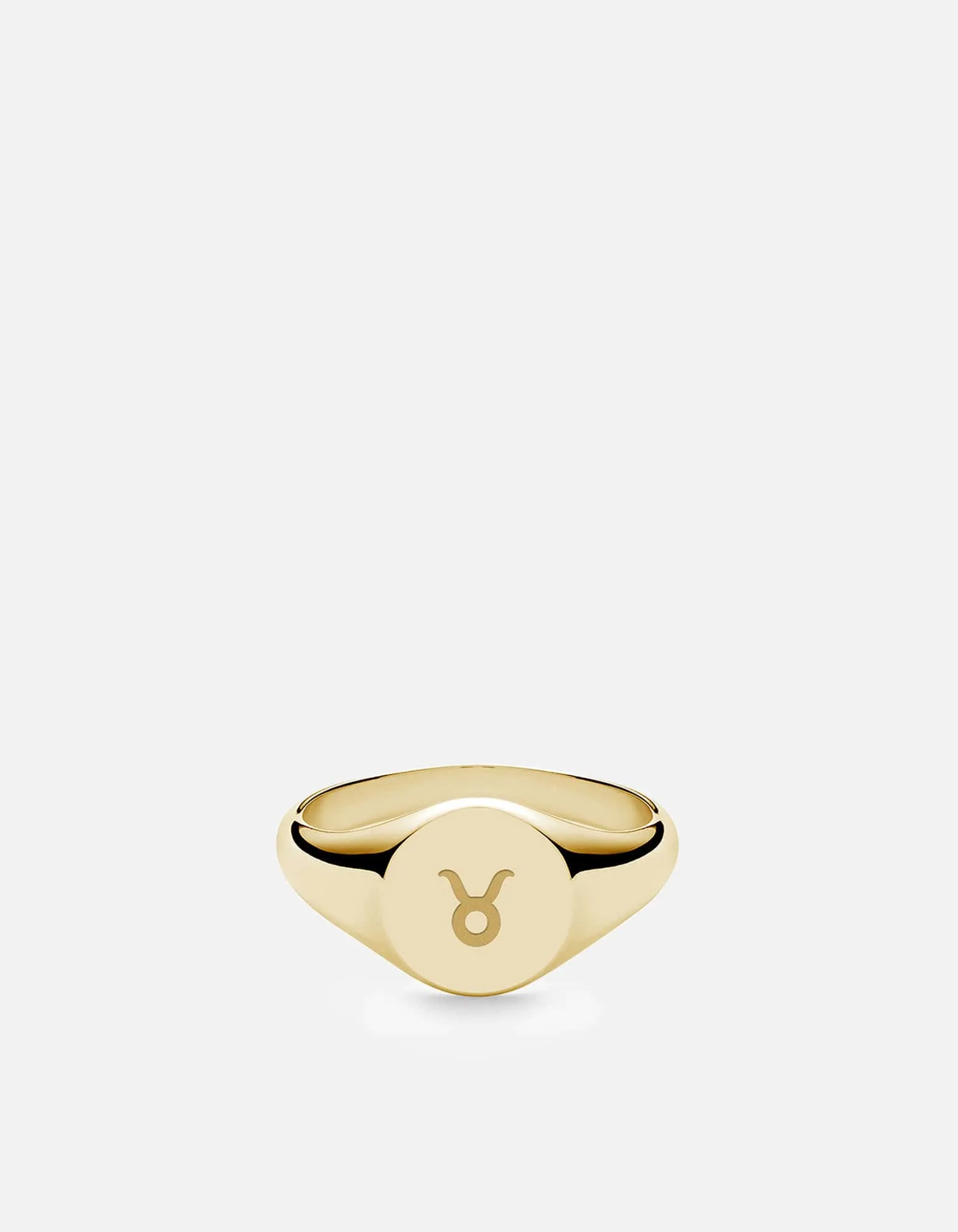 Astro Signet Ring, 14k Gold