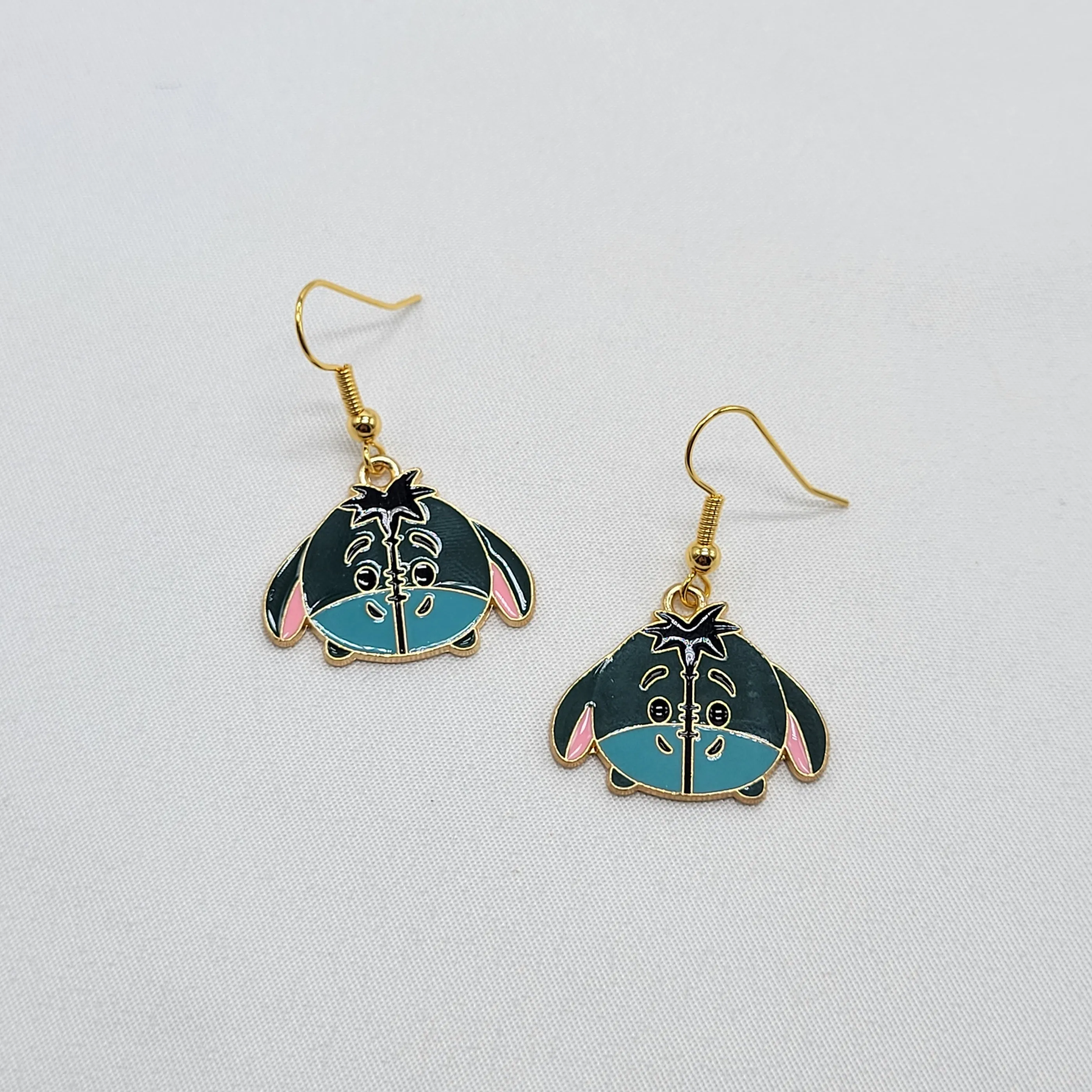 Cartoon Donkey Earrings