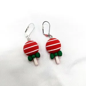 Christmas Lollipop Earrings