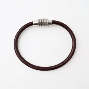 Classic Brown Leather Bracelet