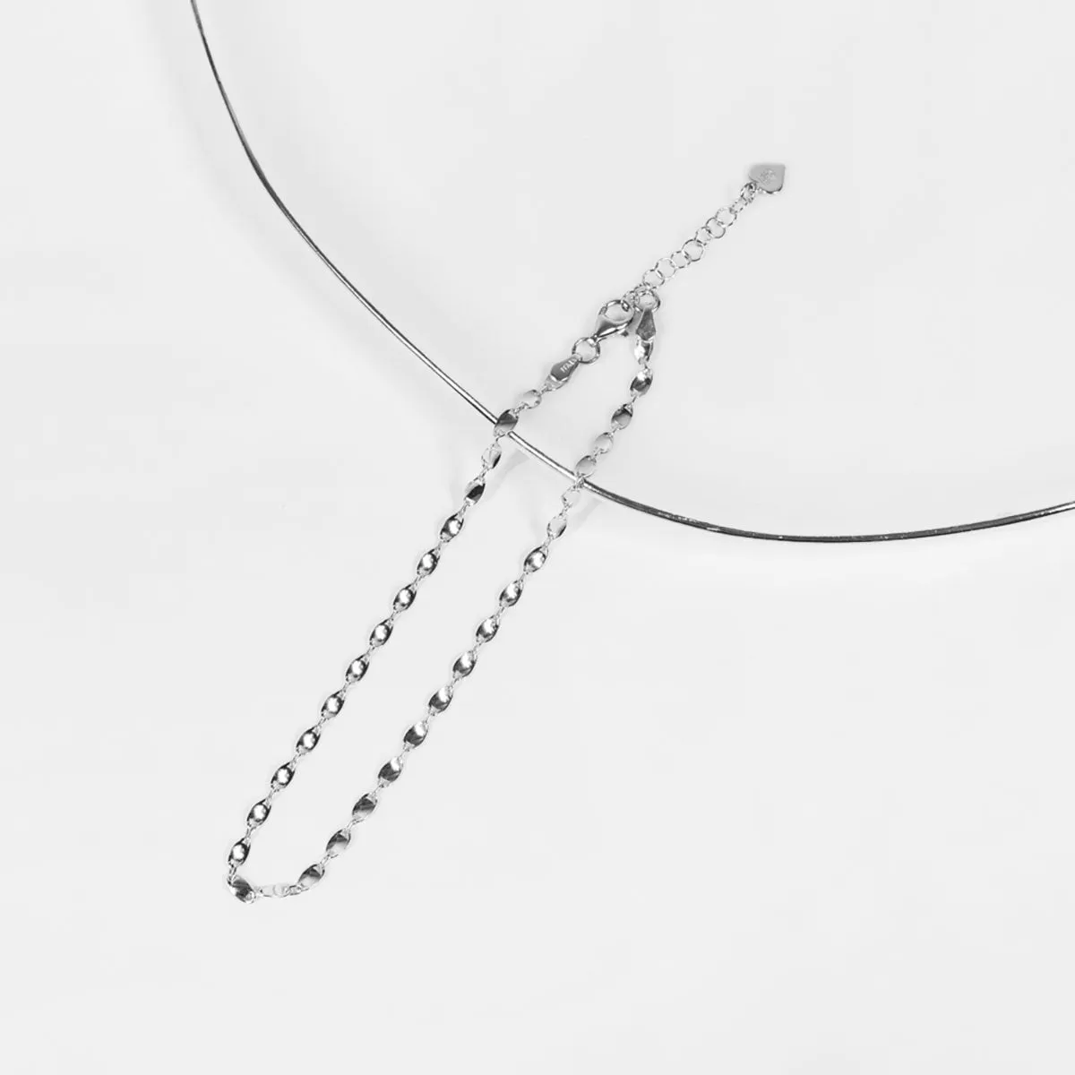 Confetti Anklet (Silver)