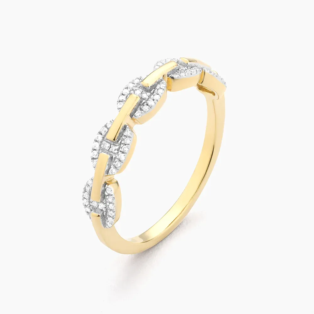 Ella Stein Yellow " Circles Connect" Ring