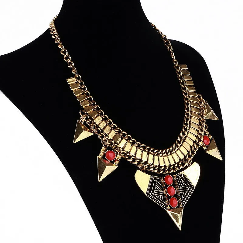 Fashion Vintage Choker Collares Necklaces & Pendants Black Element Statement Necklace Maxi Collier Necklace