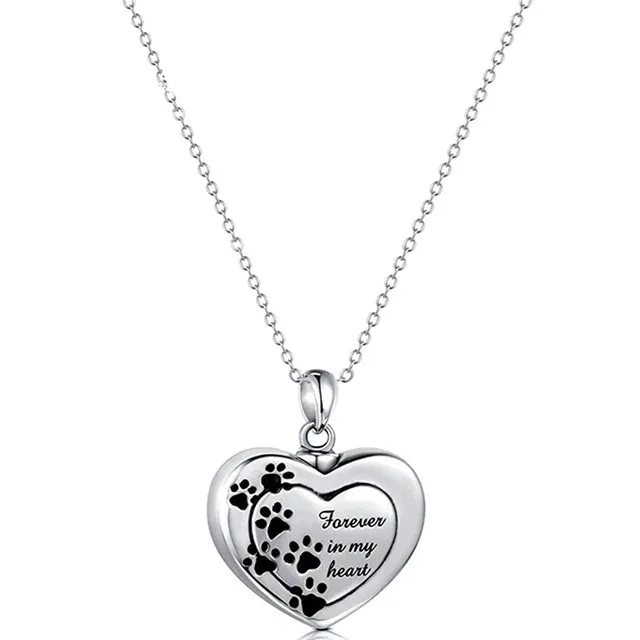 Heart Shaped Crystal Tree Urn Necklace Ashes Keepsake Pendant Jewelry Gifts For Women Girls