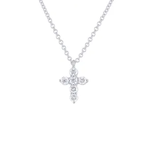 Holy Diamond Cross Necklace 1/4ct