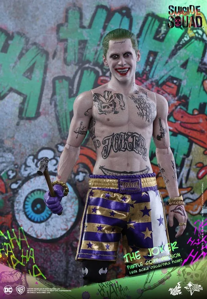 Hot Toys – MMS382 – Suicide Squad –  The Joker (Purple Coat Version)