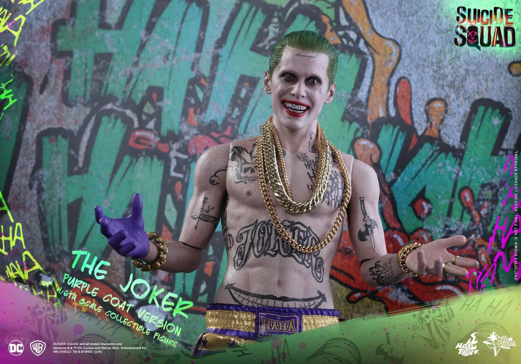 Hot Toys – MMS382 – Suicide Squad –  The Joker (Purple Coat Version)