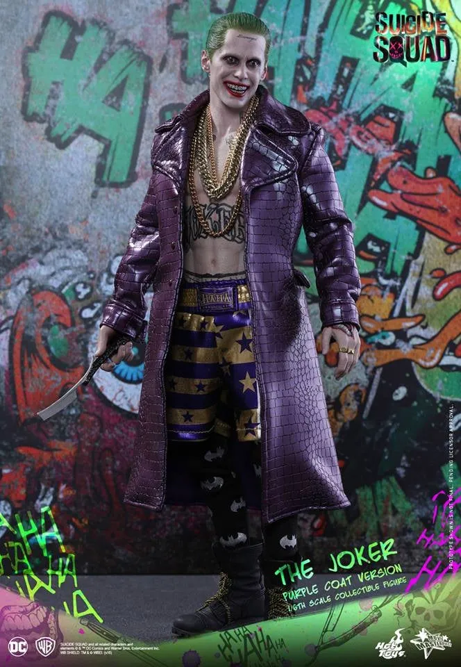 Hot Toys – MMS382 – Suicide Squad –  The Joker (Purple Coat Version)