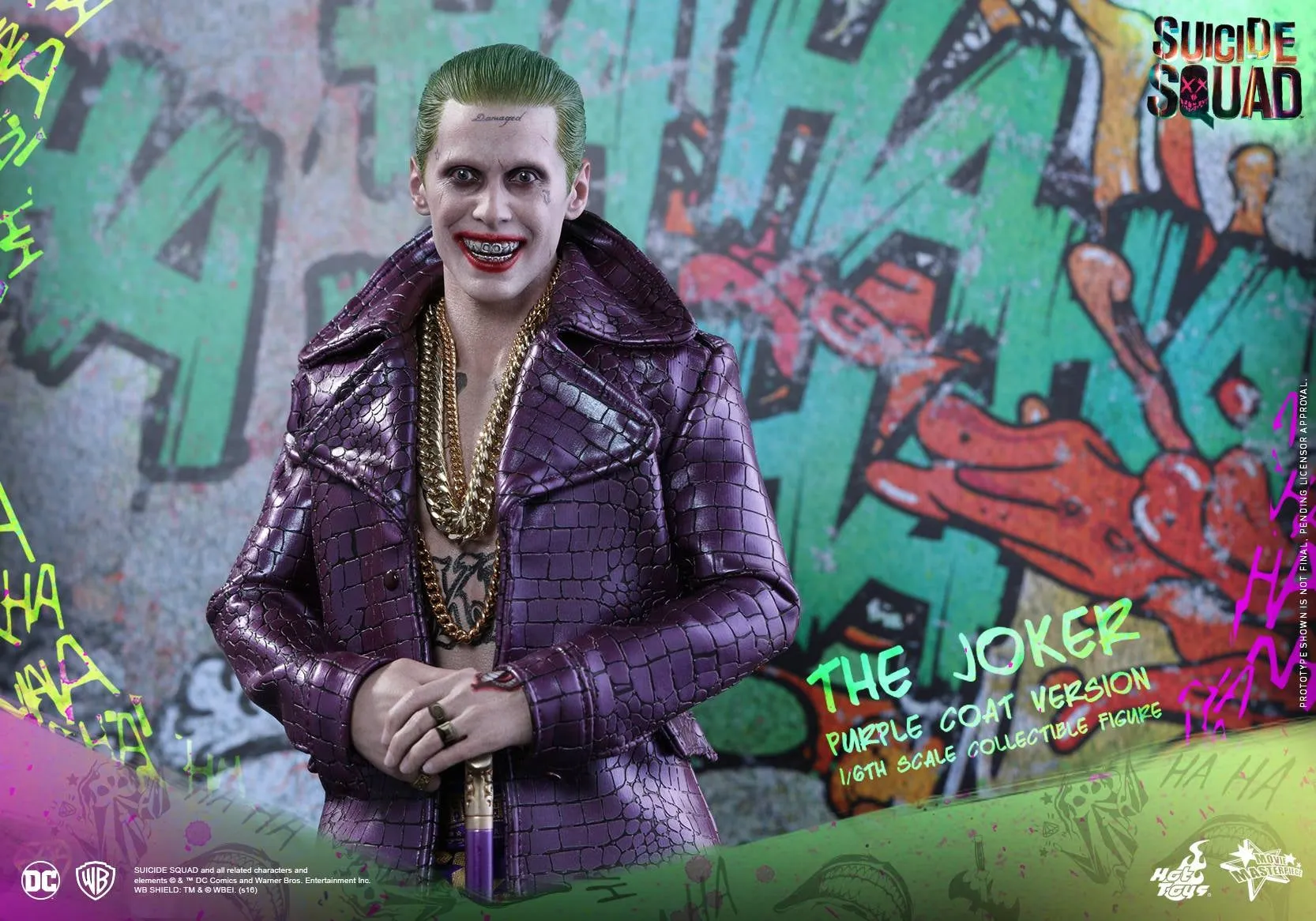 Hot Toys – MMS382 – Suicide Squad –  The Joker (Purple Coat Version)