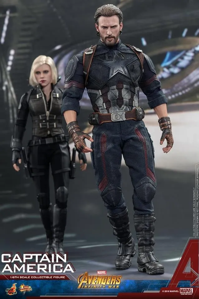 Hot Toys - MMS480 - Avengers: Infinity War - 1/6th scale Captain America Collectible Figure