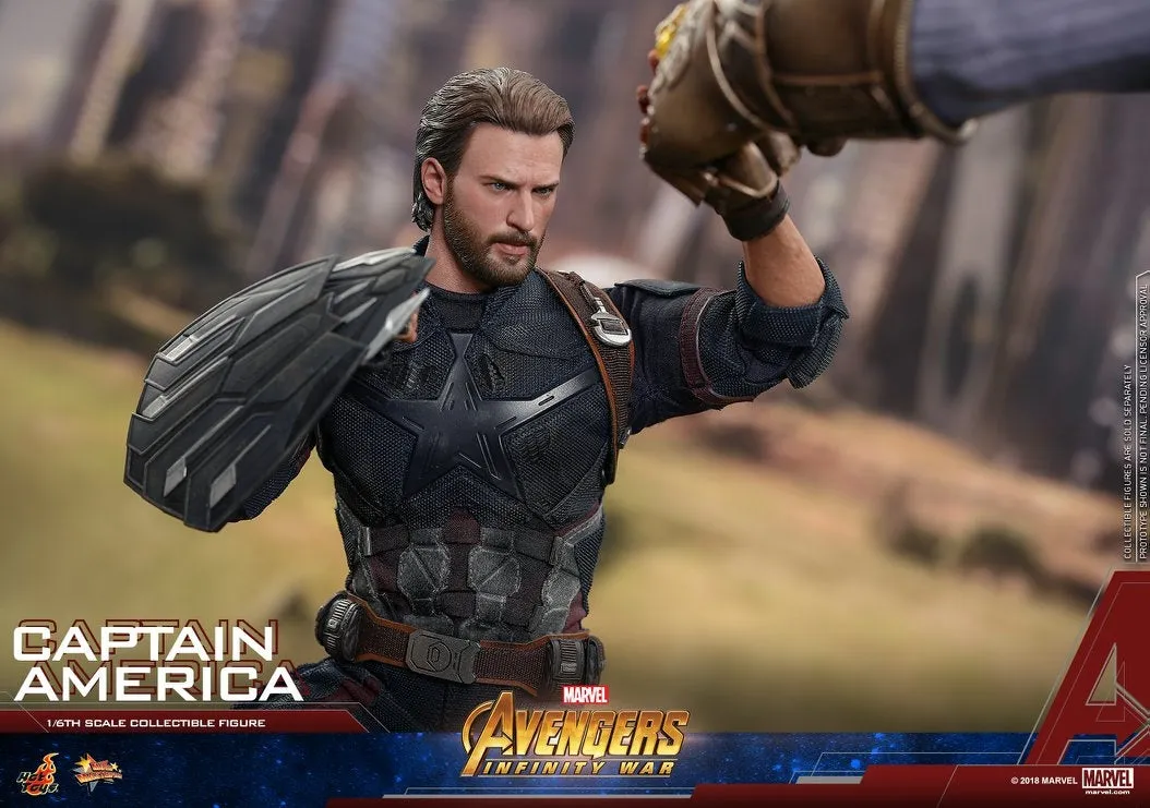 Hot Toys - MMS480 - Avengers: Infinity War - 1/6th scale Captain America Collectible Figure