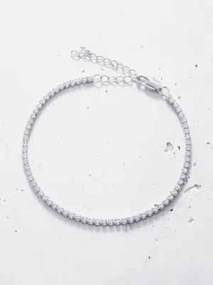 Linea Crystal Anklet (2mm)