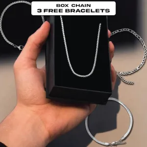 Minimal Box Chain Necklace - BUNDLE & SAVE