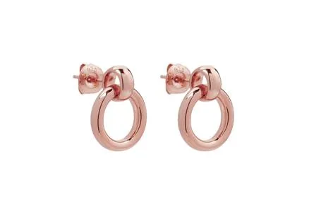 Najo Roma Rose Gold Stud Earring