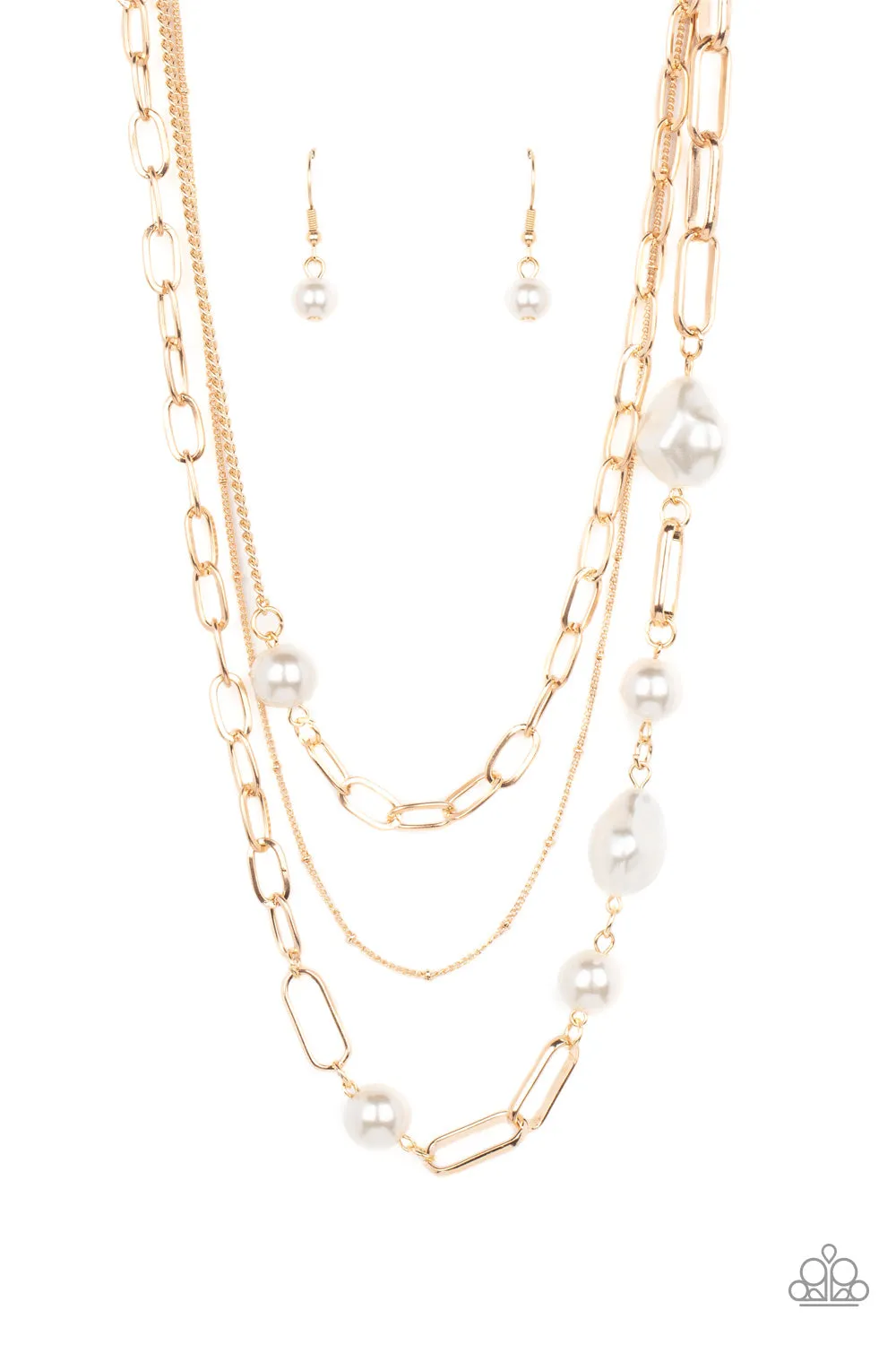 Necklaces Modern Innovation - Gold N2211