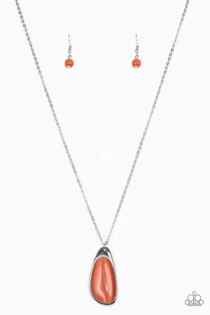 Paparazzi Necklace ~ Magically Modern - Orange