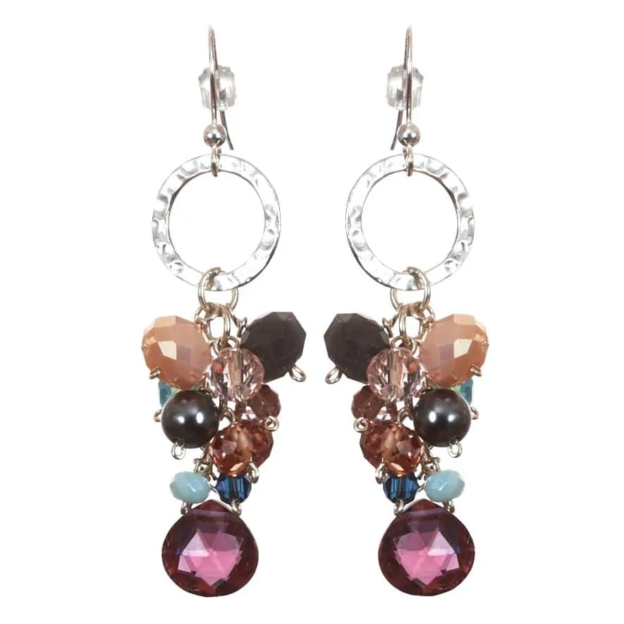 Playful Gems Dangle Earrings