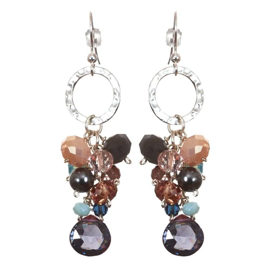 Playful Gems Dangle Earrings