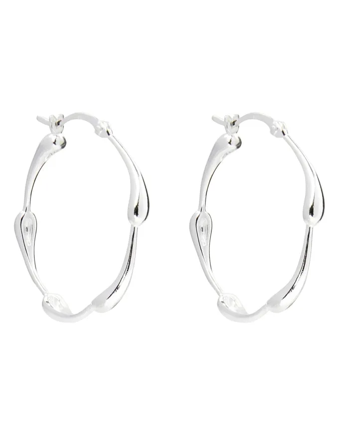 Pool of Tears Hoop Earring