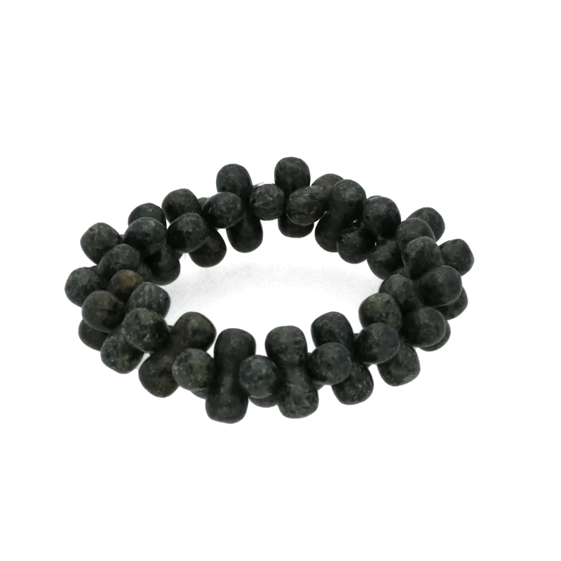 Preseli Bluestone Bracelet Baton Beads On Elastic