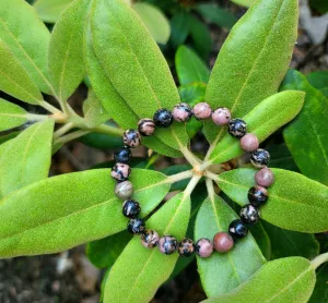 Rhodonite Stretch Bracelet