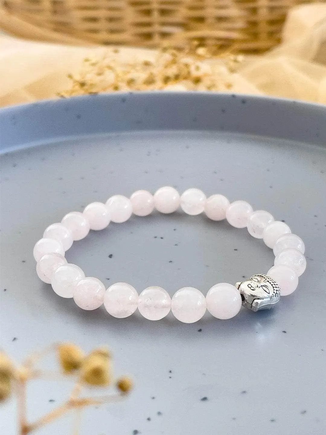 Rose Quartz Gemstone Bracelet