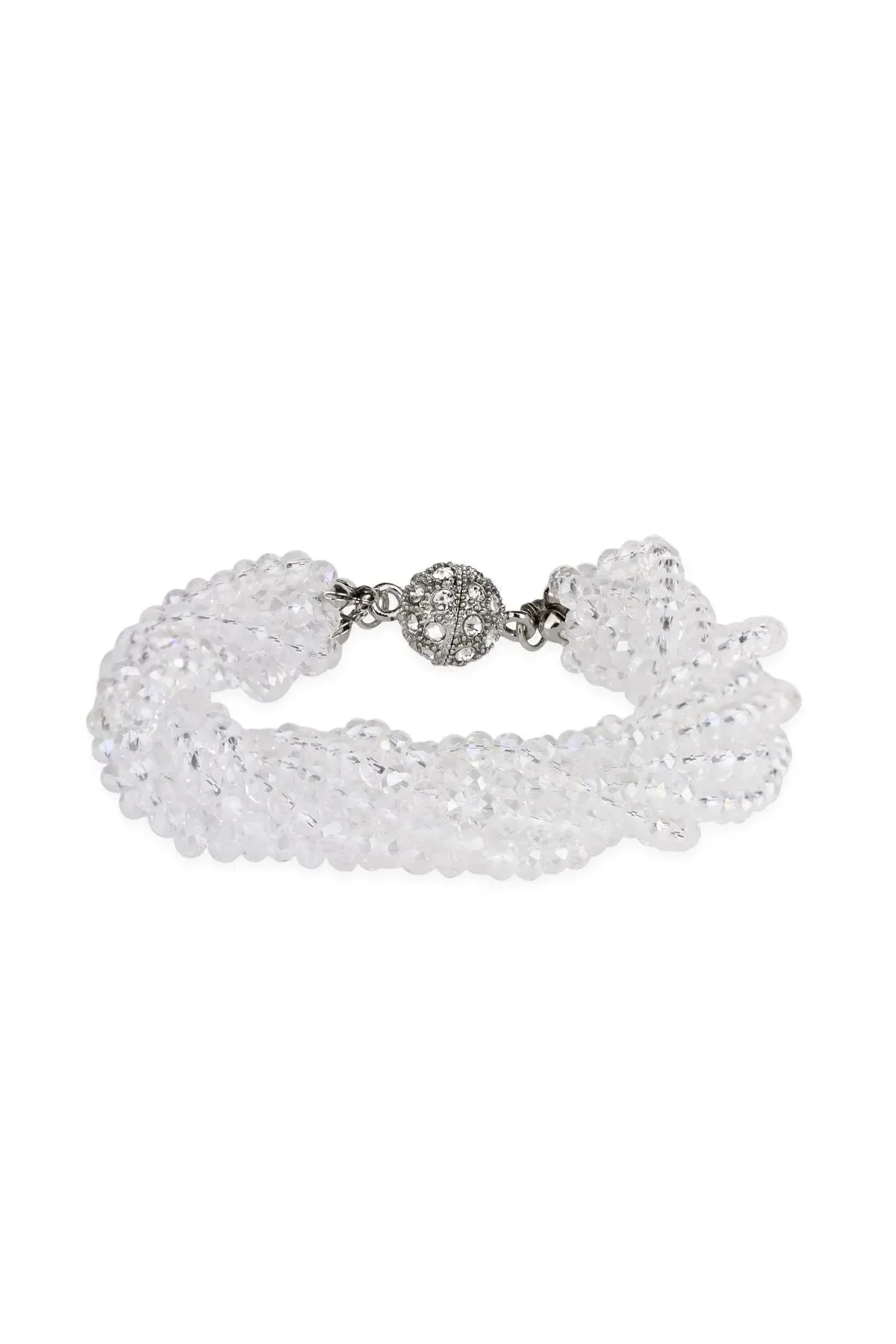 Simply Crystal Multi Strand Bracelet