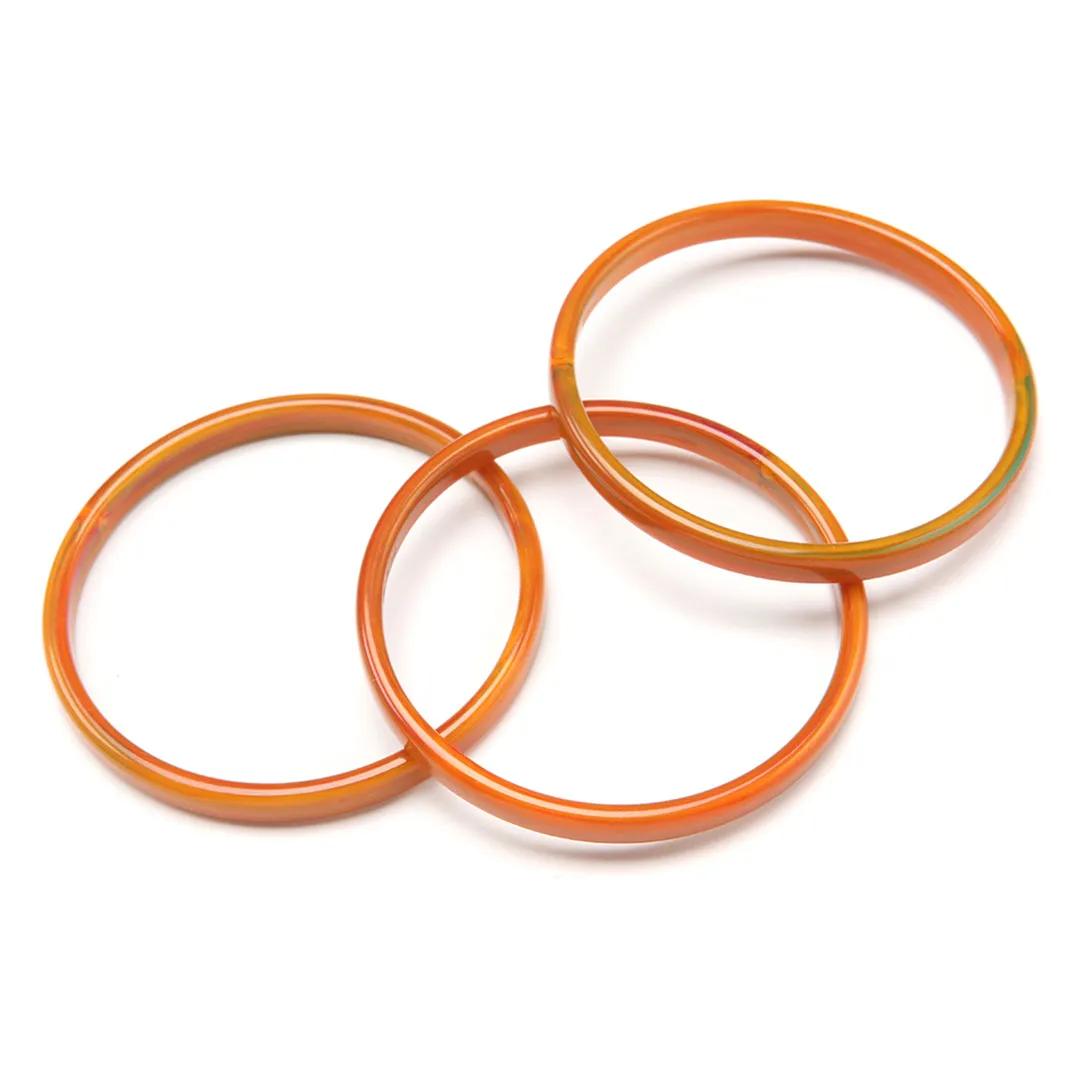 Twiggy Bangle Set of 3 Mango