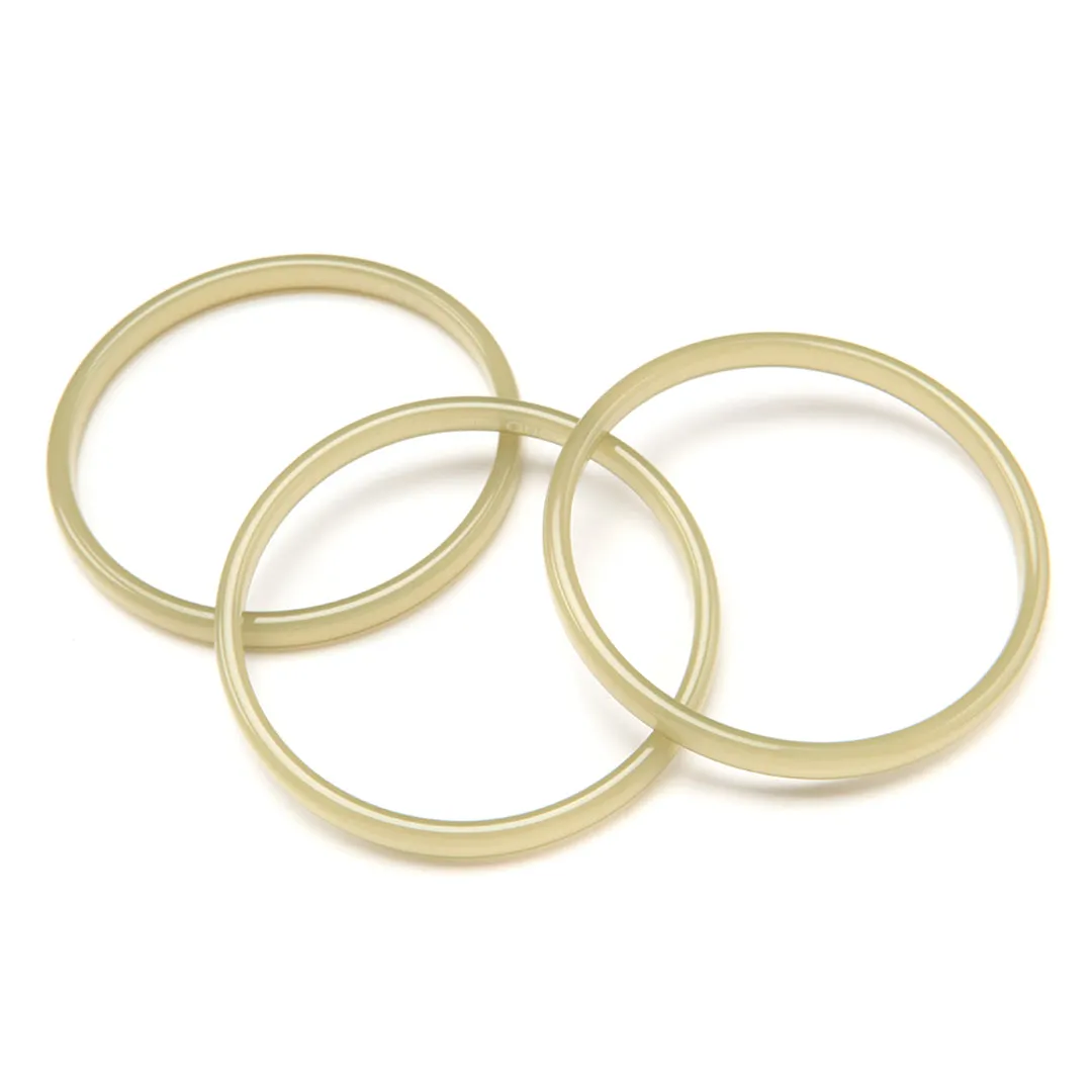 Twiggy Bangle Set of 3 Oliveoil