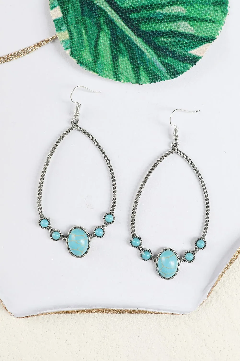 Vintage Turquoise Hook Earrings | PRE ORDER